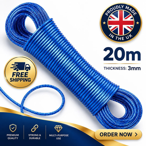 Washing line rope heavy duty - rope,