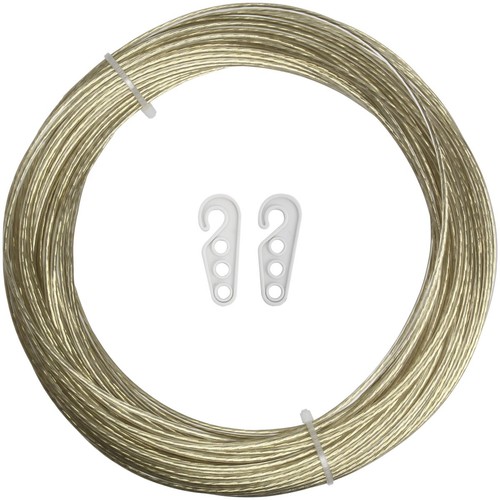 Steel core washing line - core,