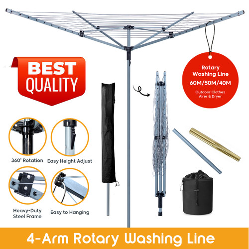 Heavy duty 60m rotary washing - duty,