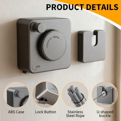 Heavy duty retractable washing - retractable,